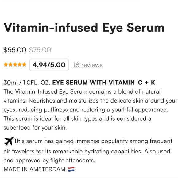⭐️$110 VALUE MUDMASKY Set
Serum-Infused Moisturizer & Vitamin-Infused Eye Serum - Picture 5 of 7